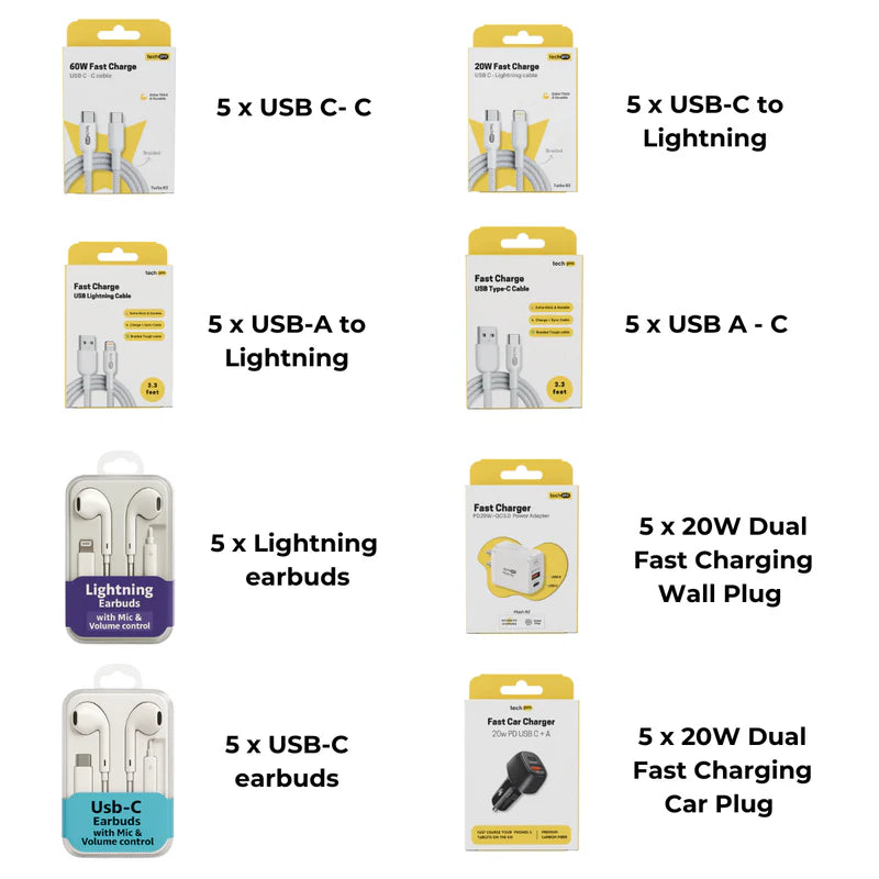 40pcs Phone Accessory Countertop display stand - Starter Kit