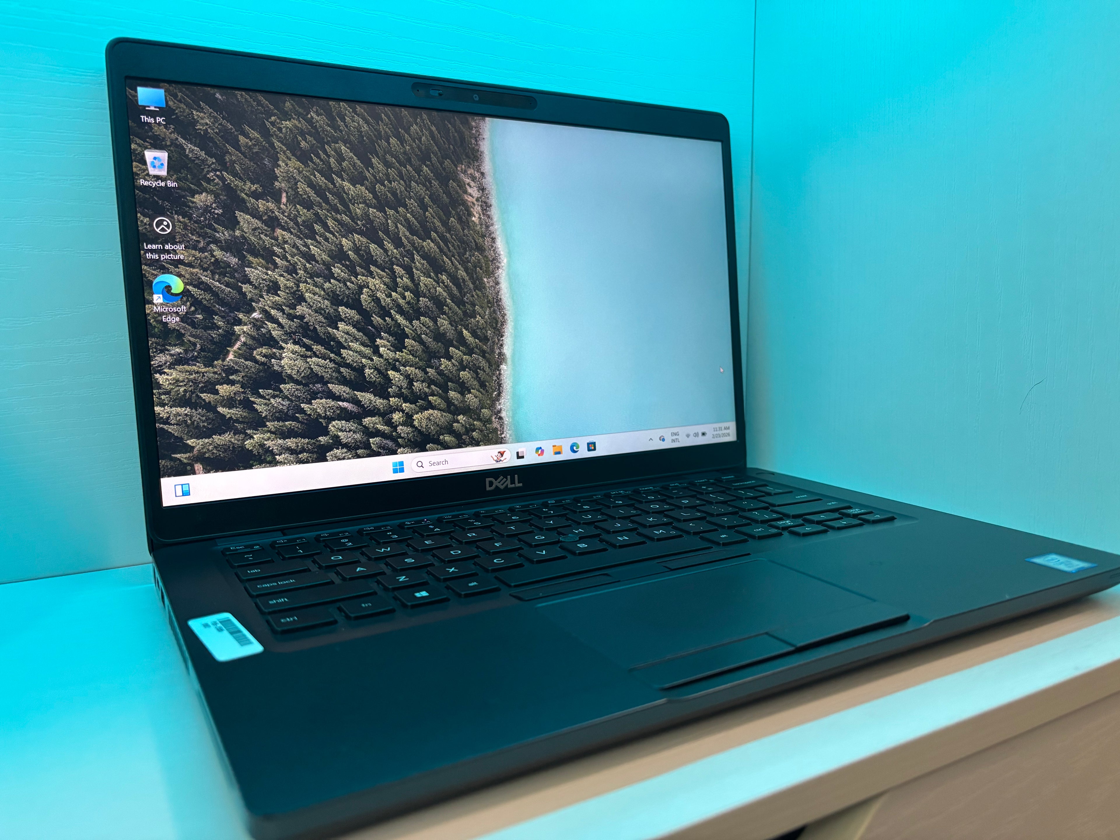 Dell Latitude 5400 laptop with Intel Core i5-8365U 1.9GHz