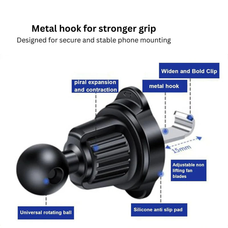 Magnetic Car A.C. Vent Phone Mount