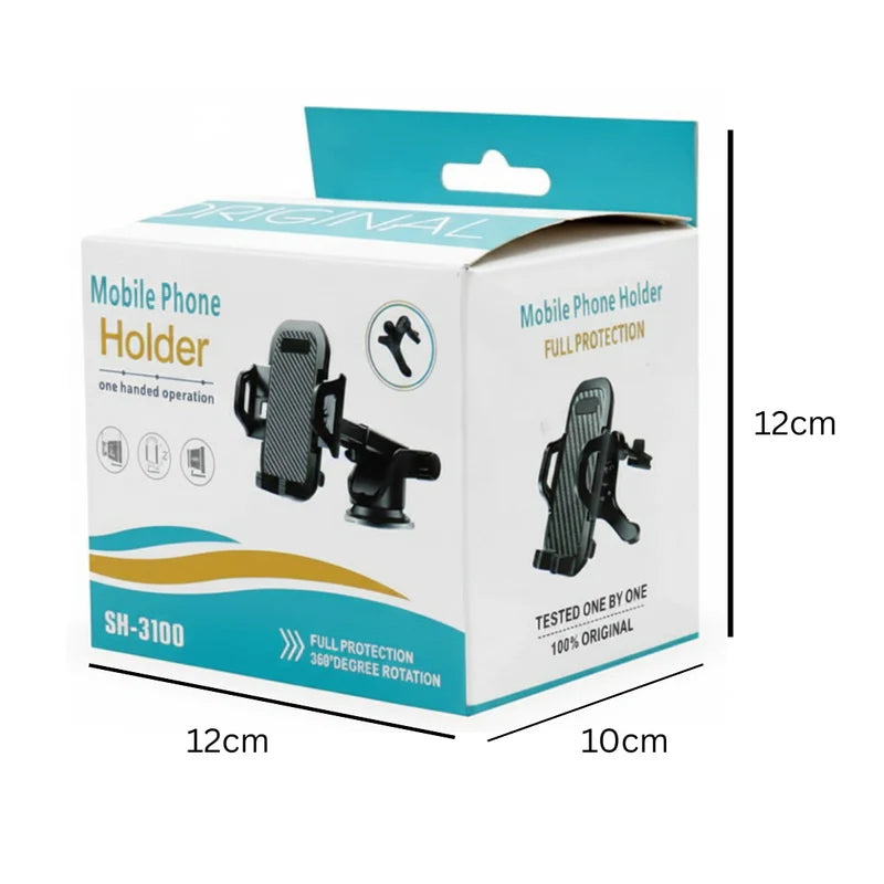 Car dash Phone mount Extendable 360