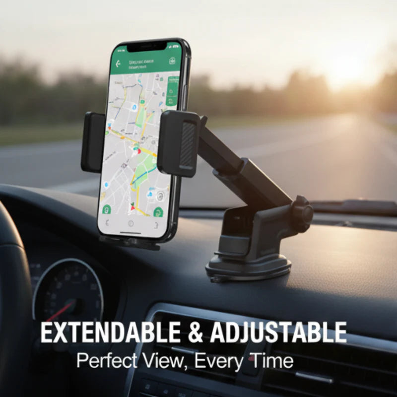 Car Dashboard Phone Mount 360 Extendable