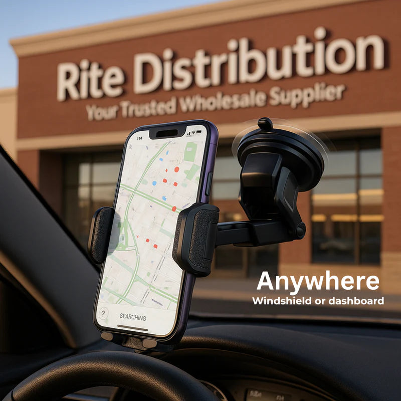 Car Dashboard Phone Mount 360 Extendable