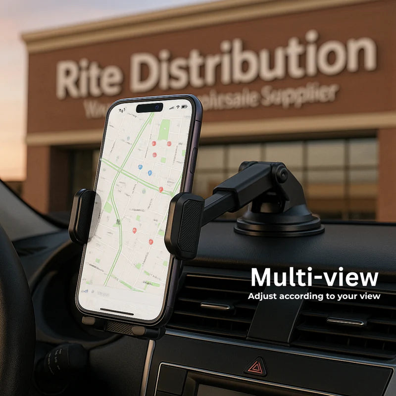 Car Dashboard Phone Mount 360 Extendable